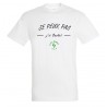 T-shirt adulte je peux pas j'ai basket