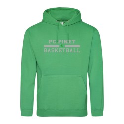 Sweat capuche uni adulte